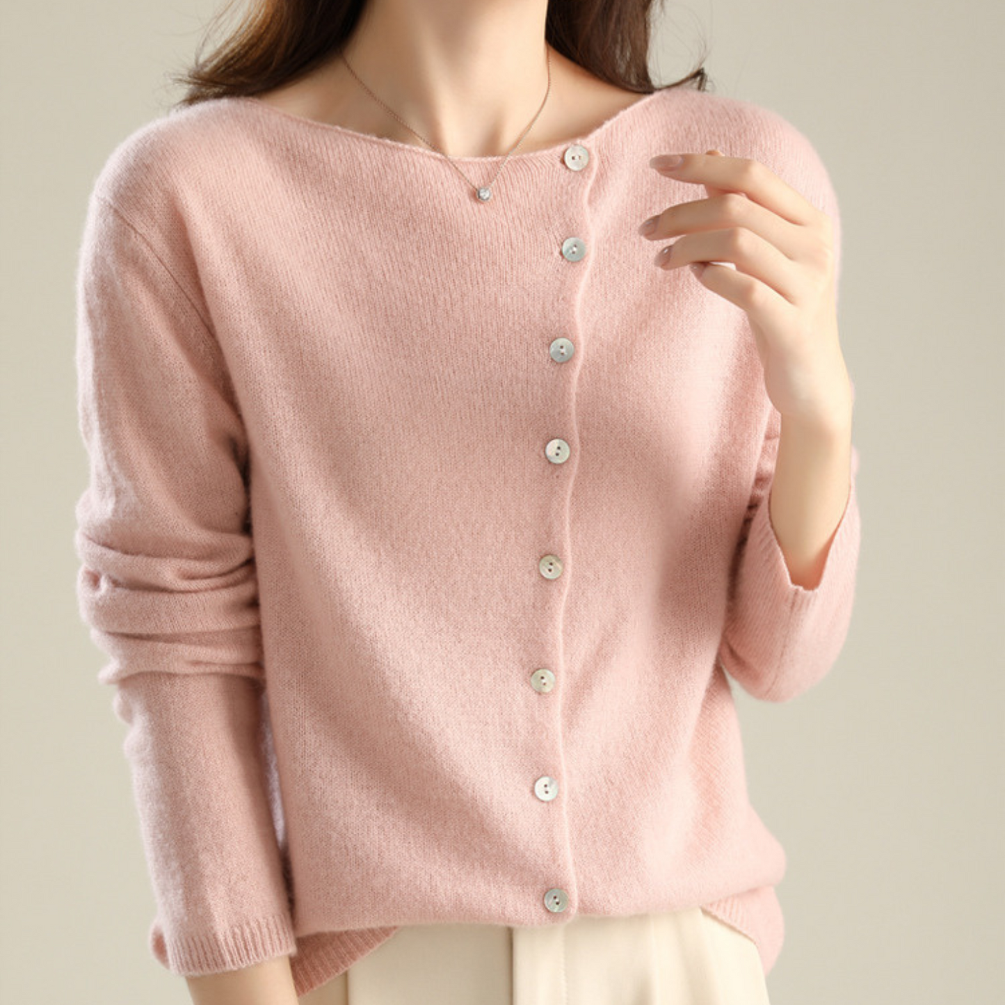 Zulema | Elegant and casual winter cardigan