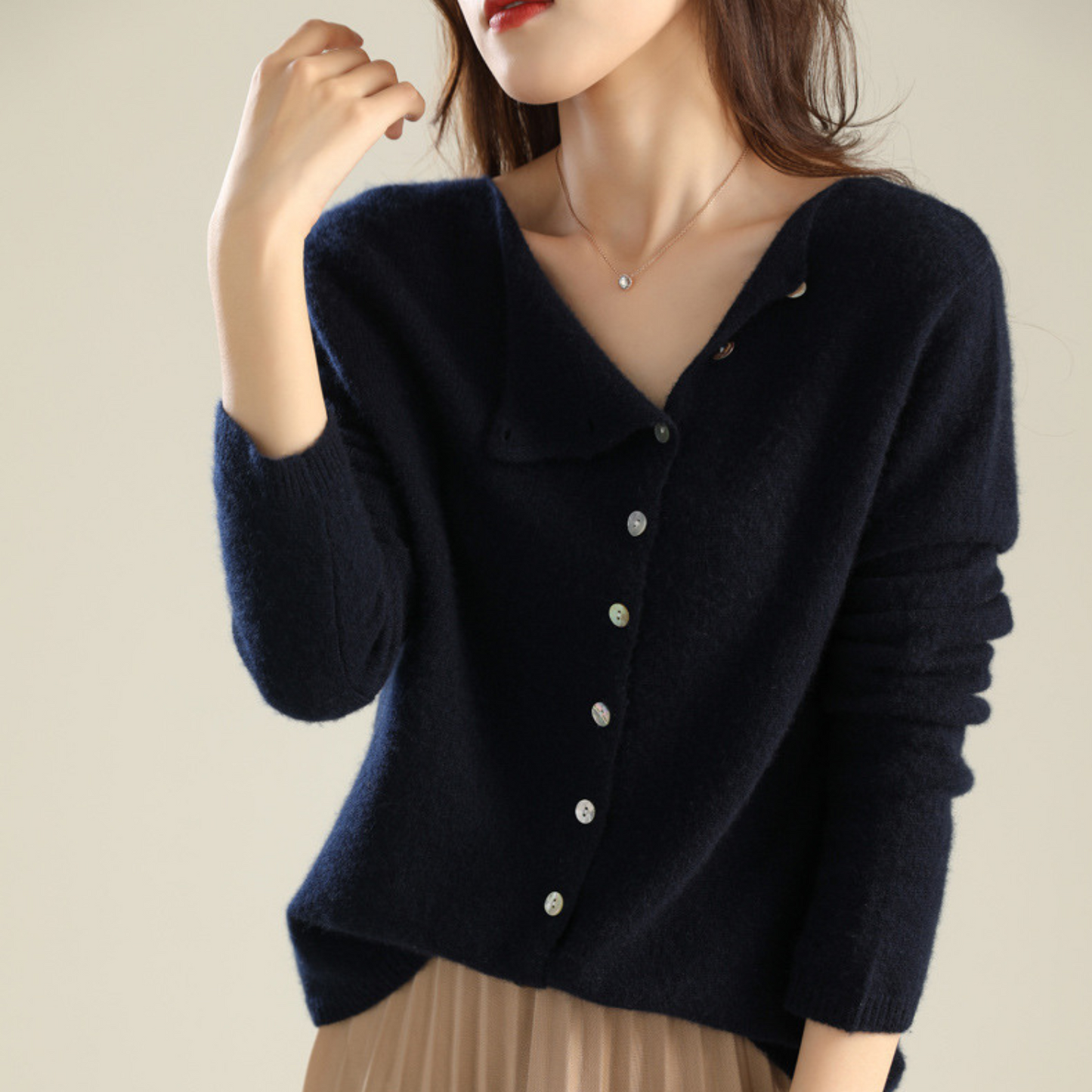 Irina| Elegant and casual winter cardigan