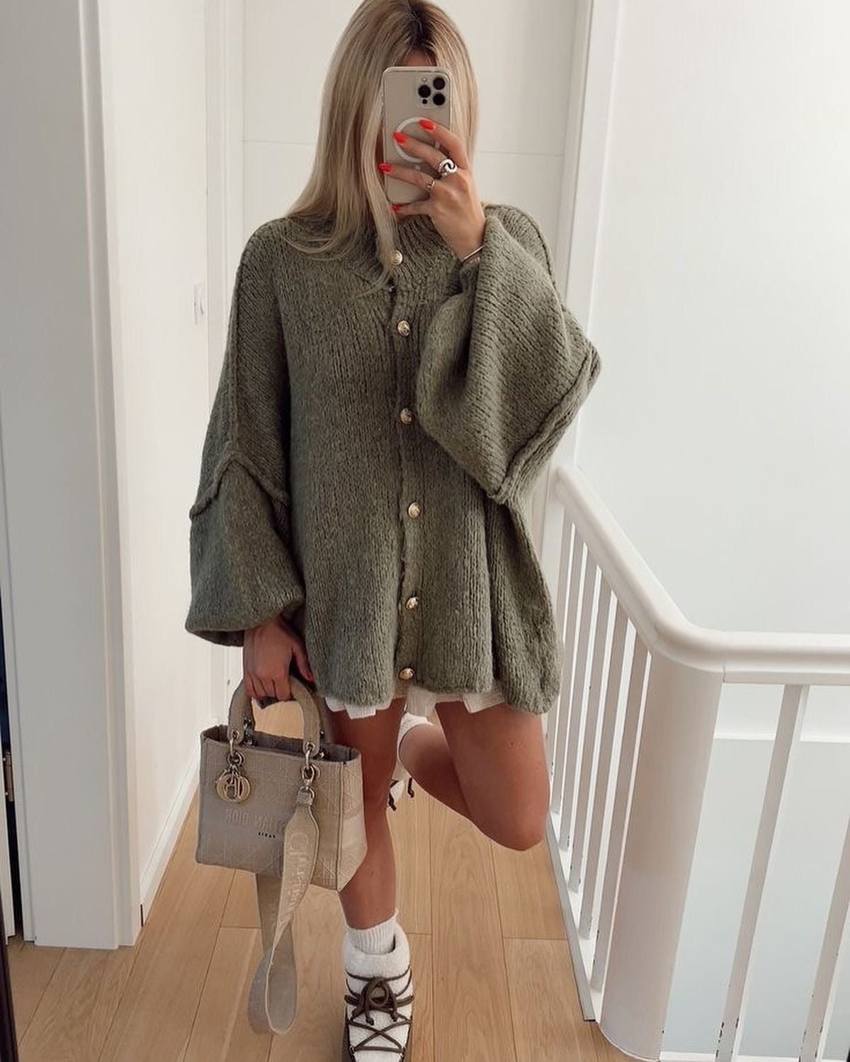 Simona | Oversized cardigan