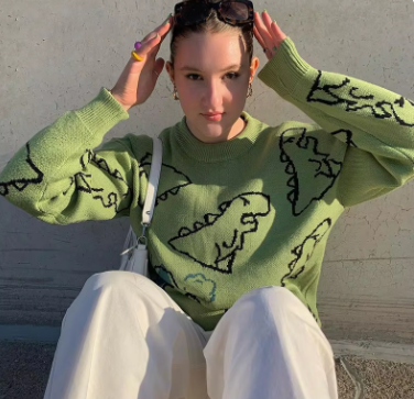 Imelda | 90s oversized loose knit sweater