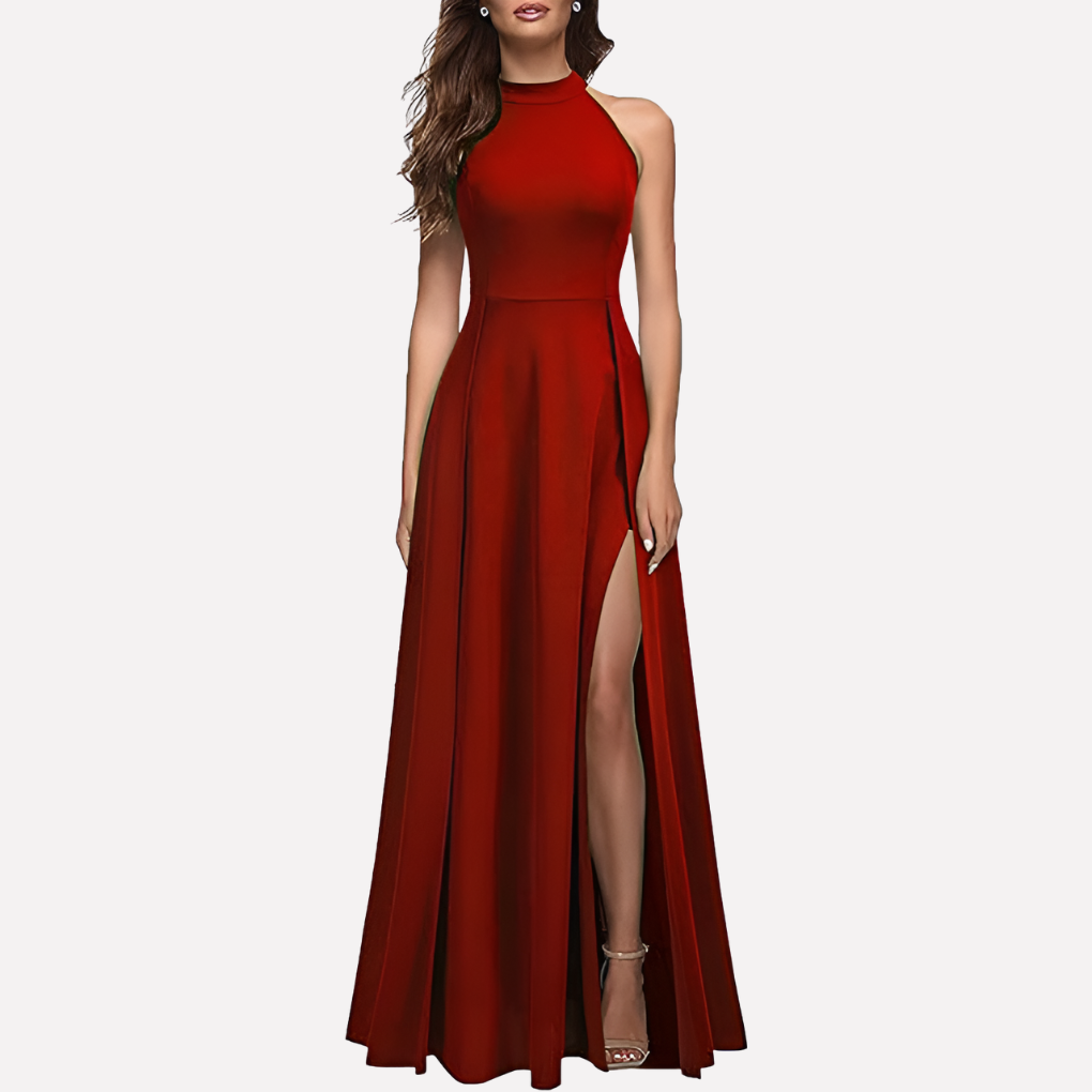 Patricia | Women's Sleeveless A-Line Maxi Dress
