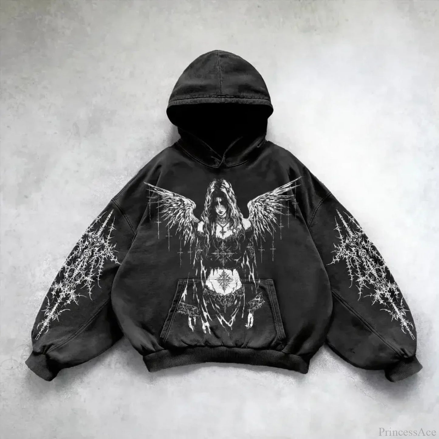 Pattern Printing Casual Hoodie