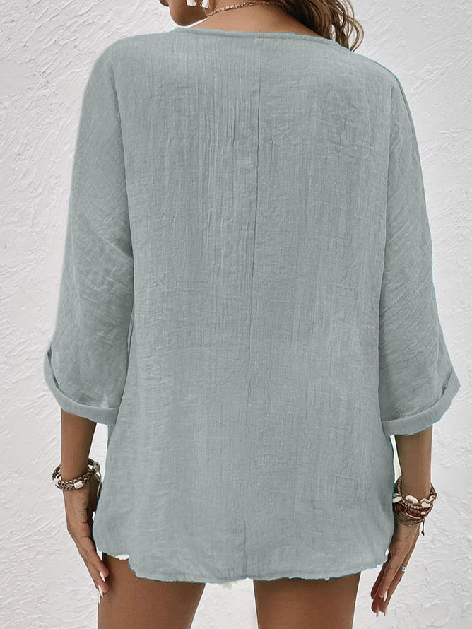 Maria Fernanda® | Chemise in lin aérée with buttons