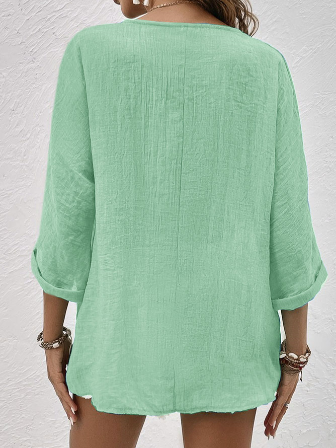 Maria Fernanda® | Chemise in lin aérée with buttons
