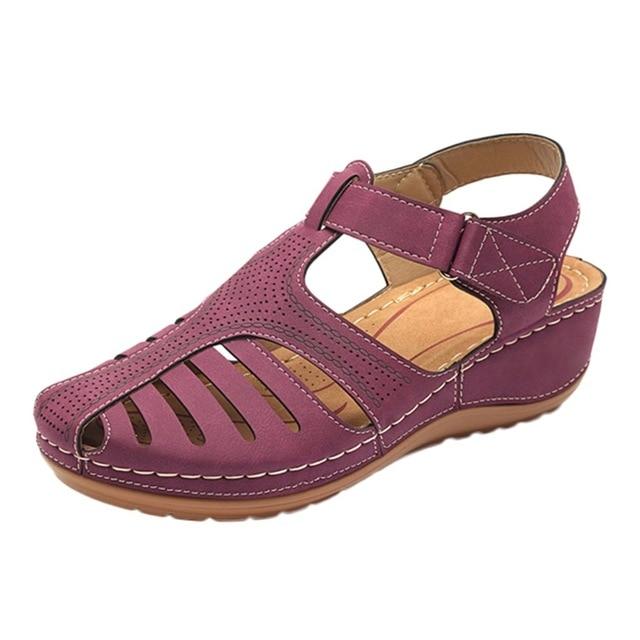 Mary® | Breathable Orthopedic Sandal With Low Heel And Correction Function