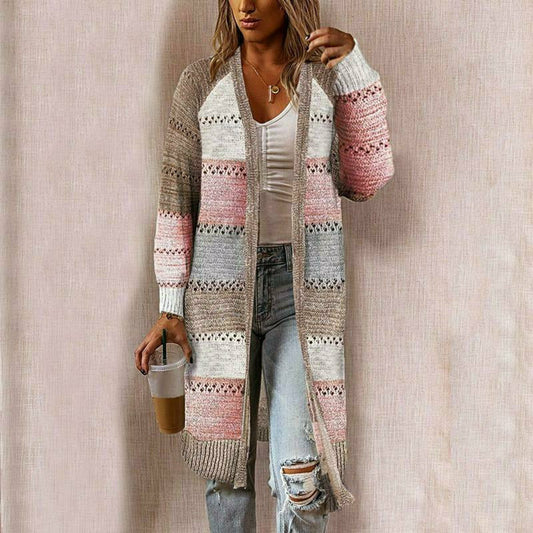 Janine | Striped women's cardigan Largo