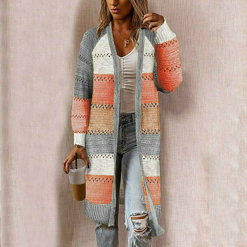 Janine | Striped women's cardigan Largo