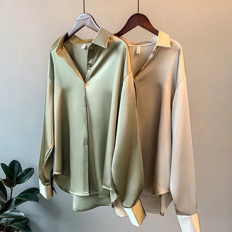 Isabela® | Satin Blouse