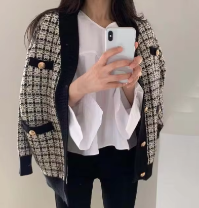 Virginia | Korean chic knit cardigan