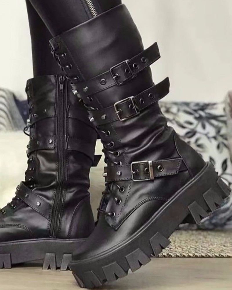 Eulalia | knee high boots