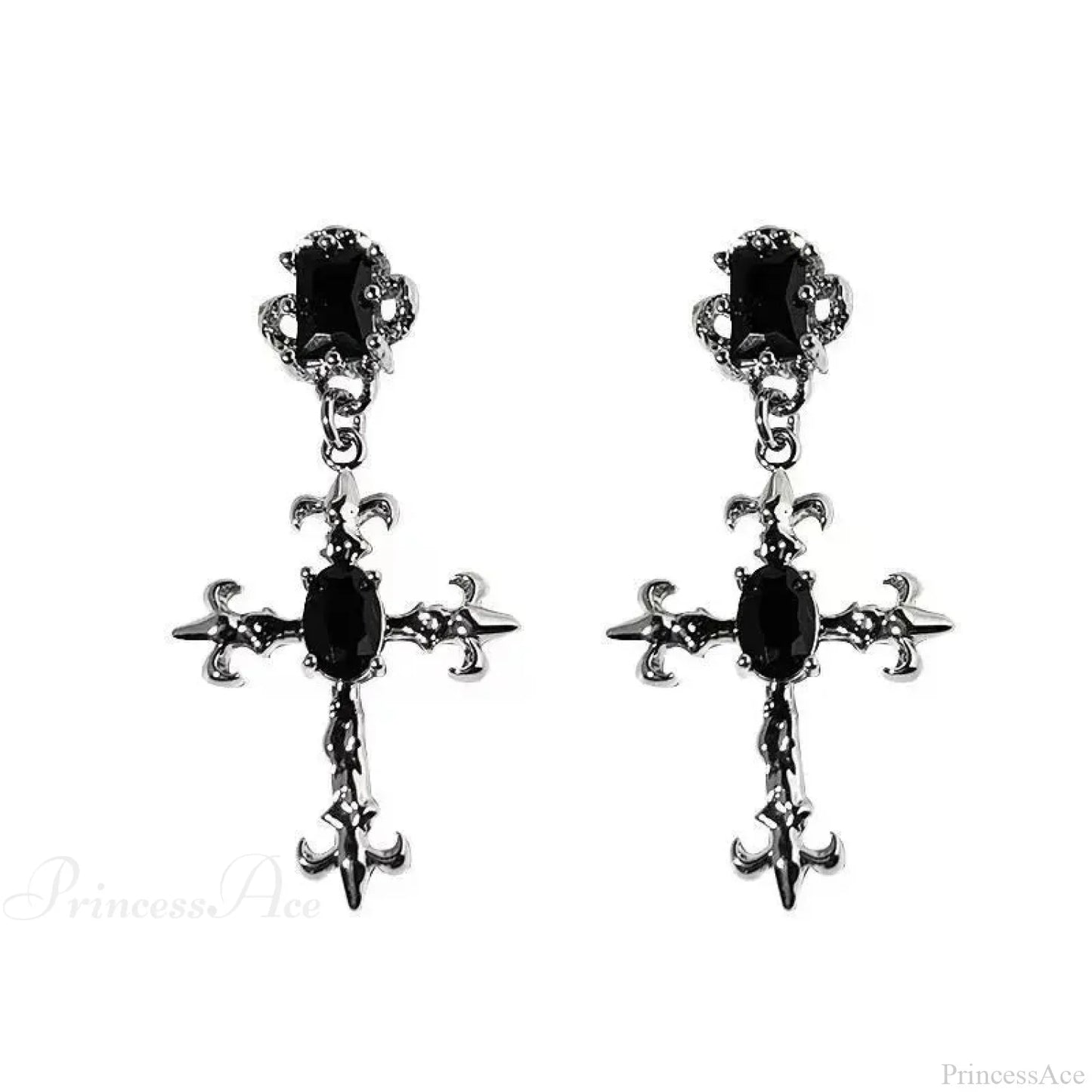 Rebellious Dark Scorpion Metallic Serpent Clip Earring