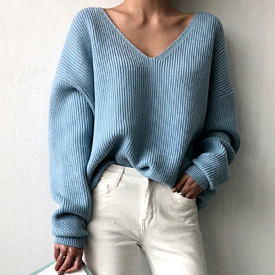 Rocio | Soft layered knit sweater