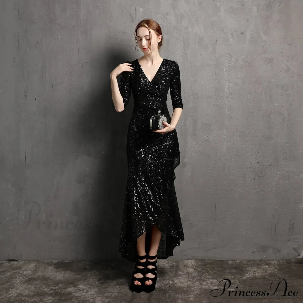 Rehami Sequin Stylish Mermaid Dress