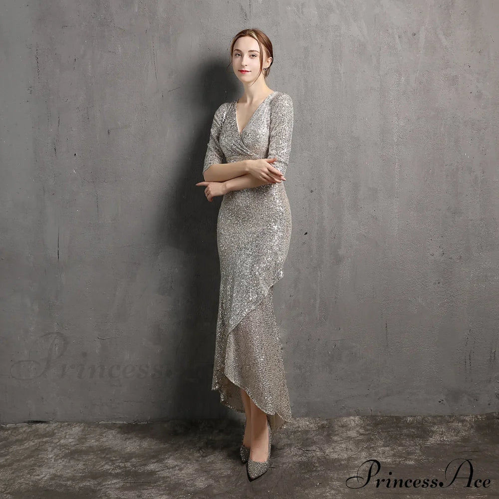 Rehami Sequin Stylish Mermaid Dress