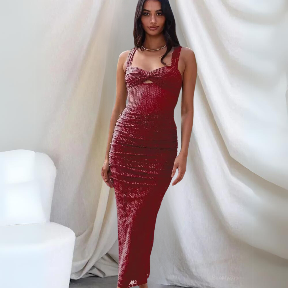 Victoria® | Long Fitted Summer Dress