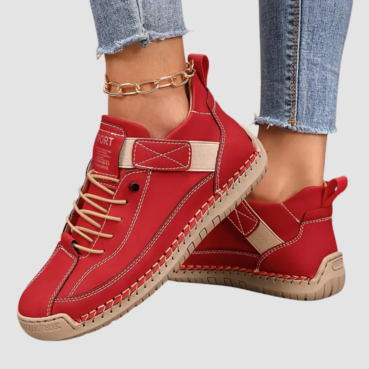 Deanna | Orthopedic Lace-Up Sneakers