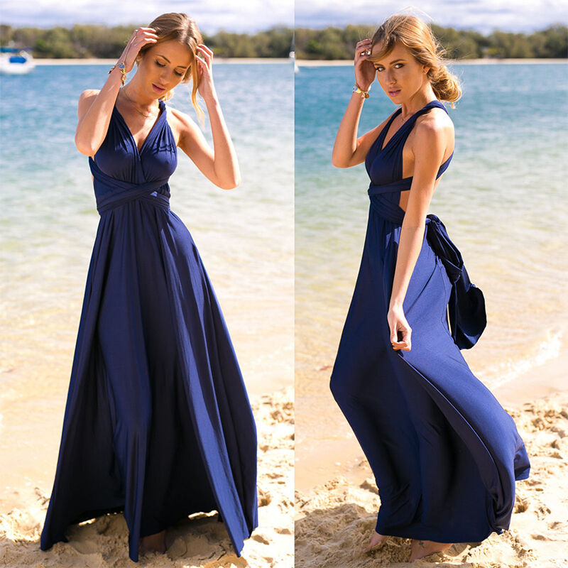 Gia® | Multi-Way Convertible Infinity Maxi Dress