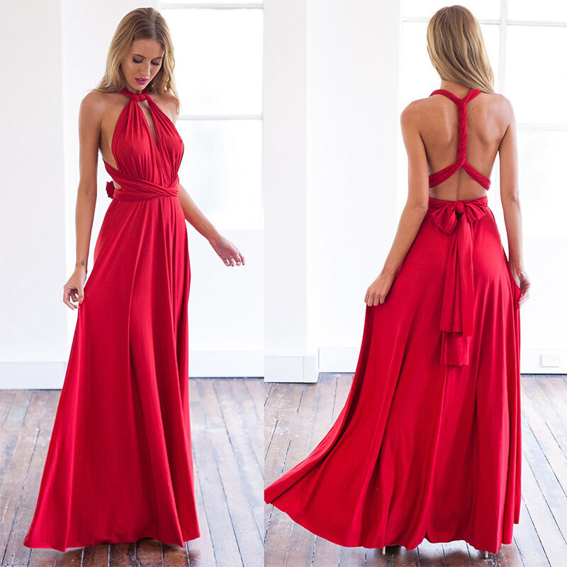 Gia® | Multi-Way Convertible Infinity Maxi Dress