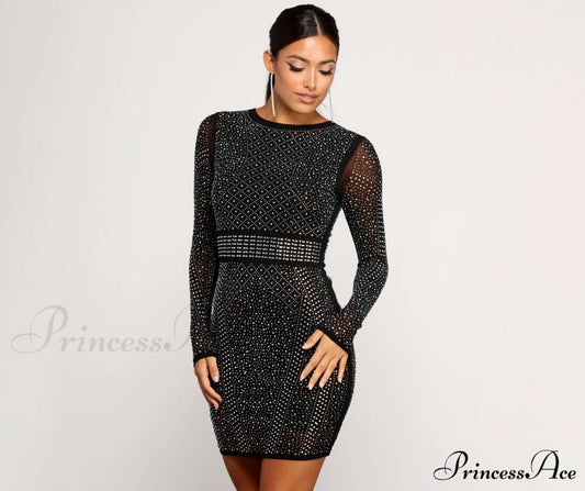 Seemingly Stunning Stylish Mini Dress