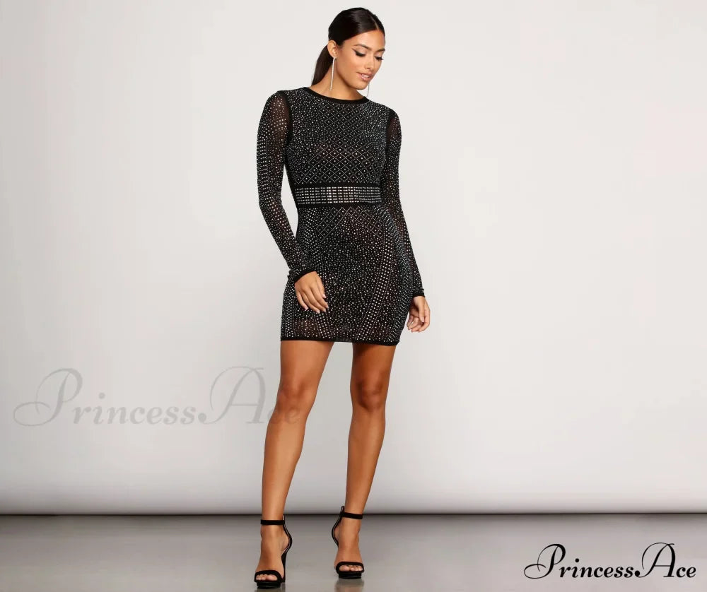 Seemingly Stunning Stylish Mini Dress