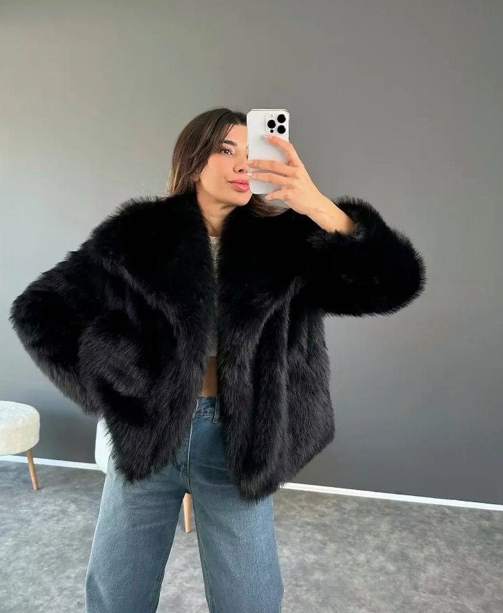 Adriana | SELENE LEATHER COAT