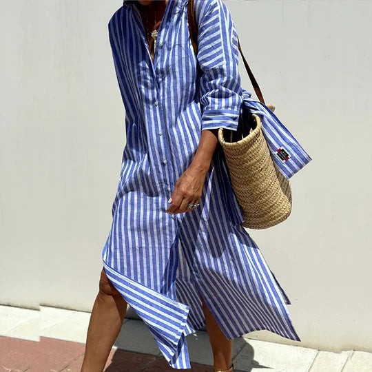 Sherry | Women's Button-Down Midi Dress