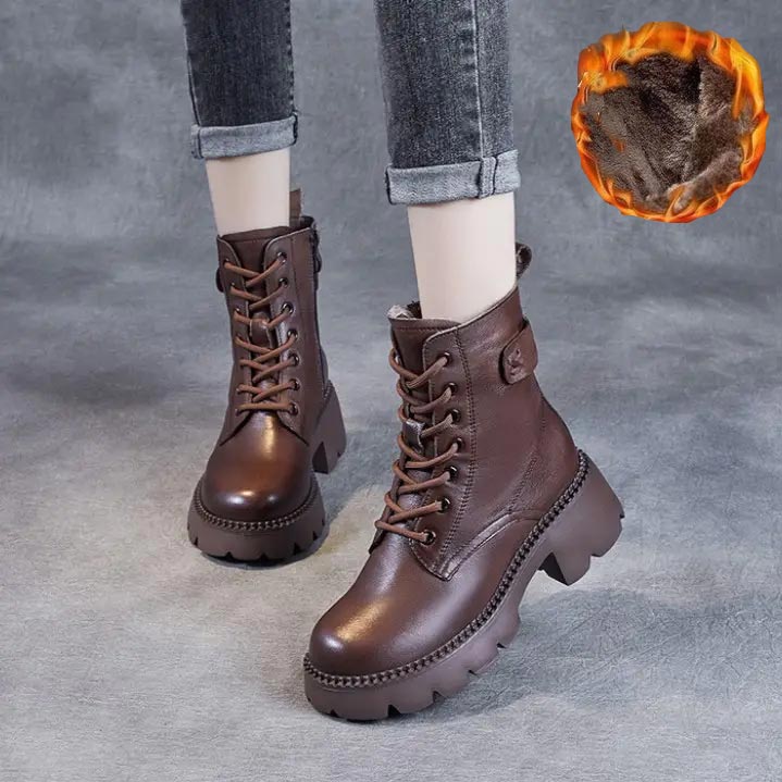 Erin | Orthopedic Lace-Up Boots