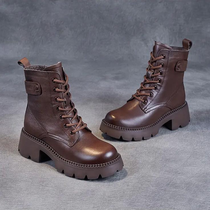 Erin | Orthopedic Lace-Up Boots