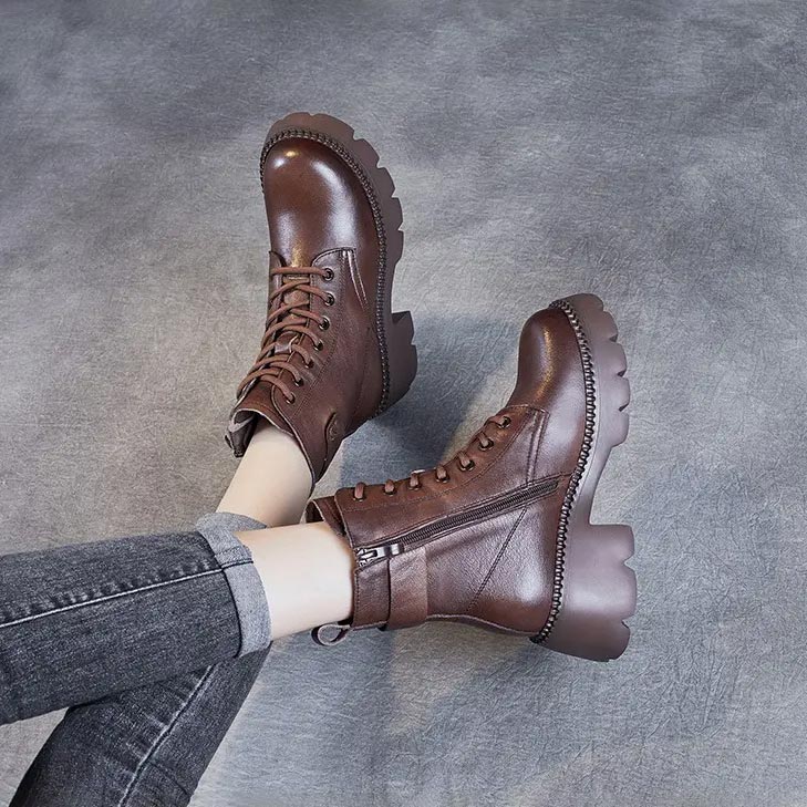 Erin | Orthopedic Lace-Up Boots