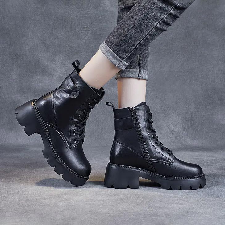 Erin | Orthopedic Lace-Up Boots