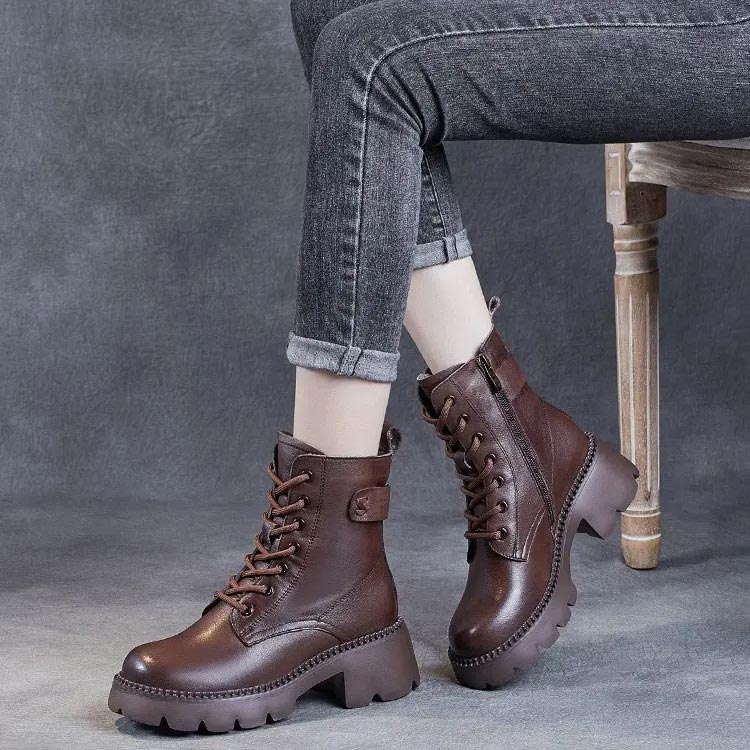 Erin | Orthopedic Lace-Up Boots