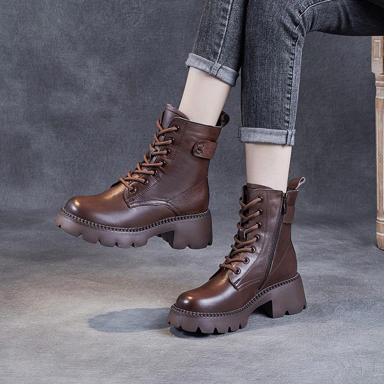 Erin | Orthopedic Lace-Up Boots