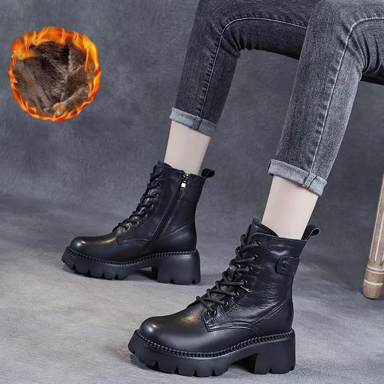 Erin | Orthopedic Lace-Up Boots