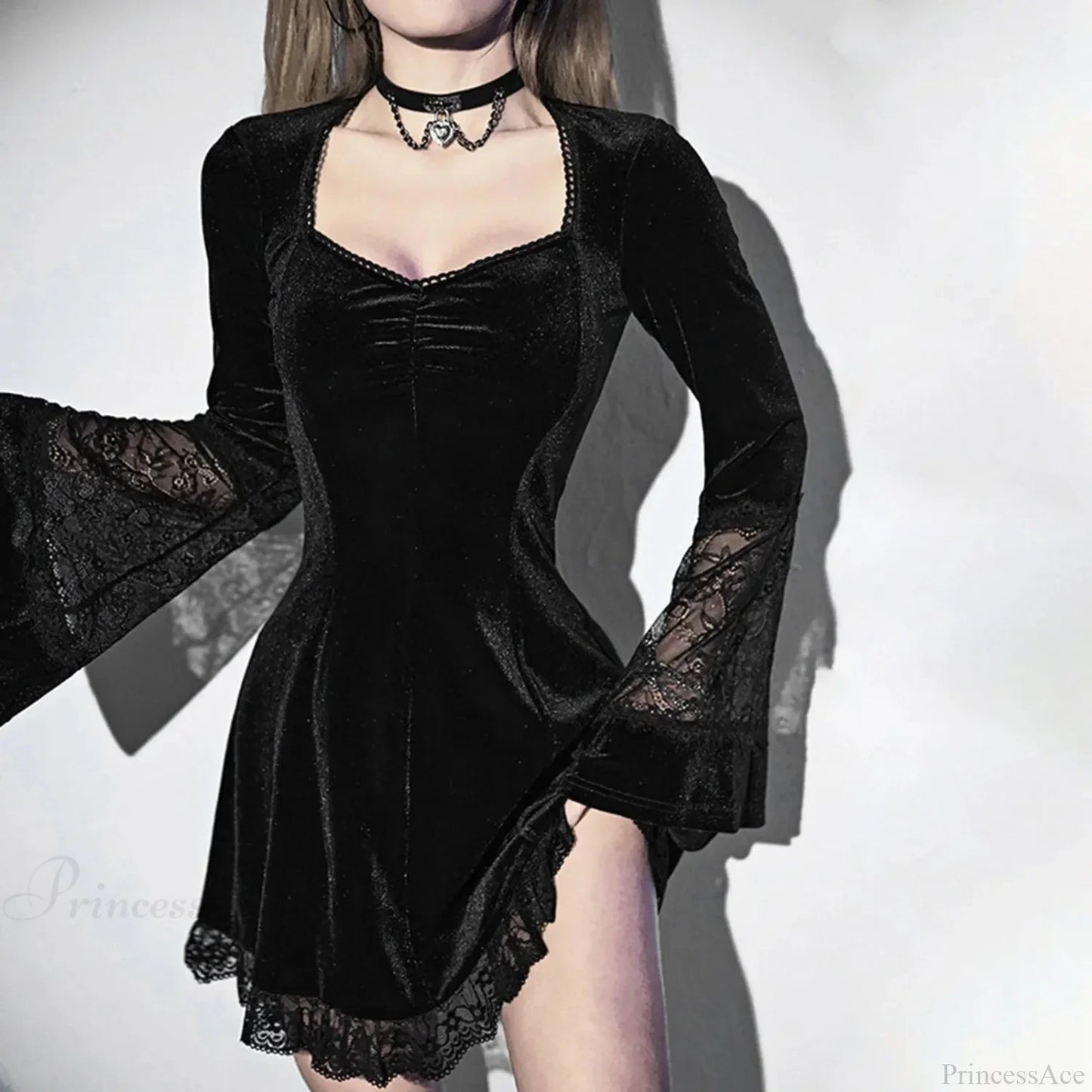 Soft Bell Sleeve Small Dress