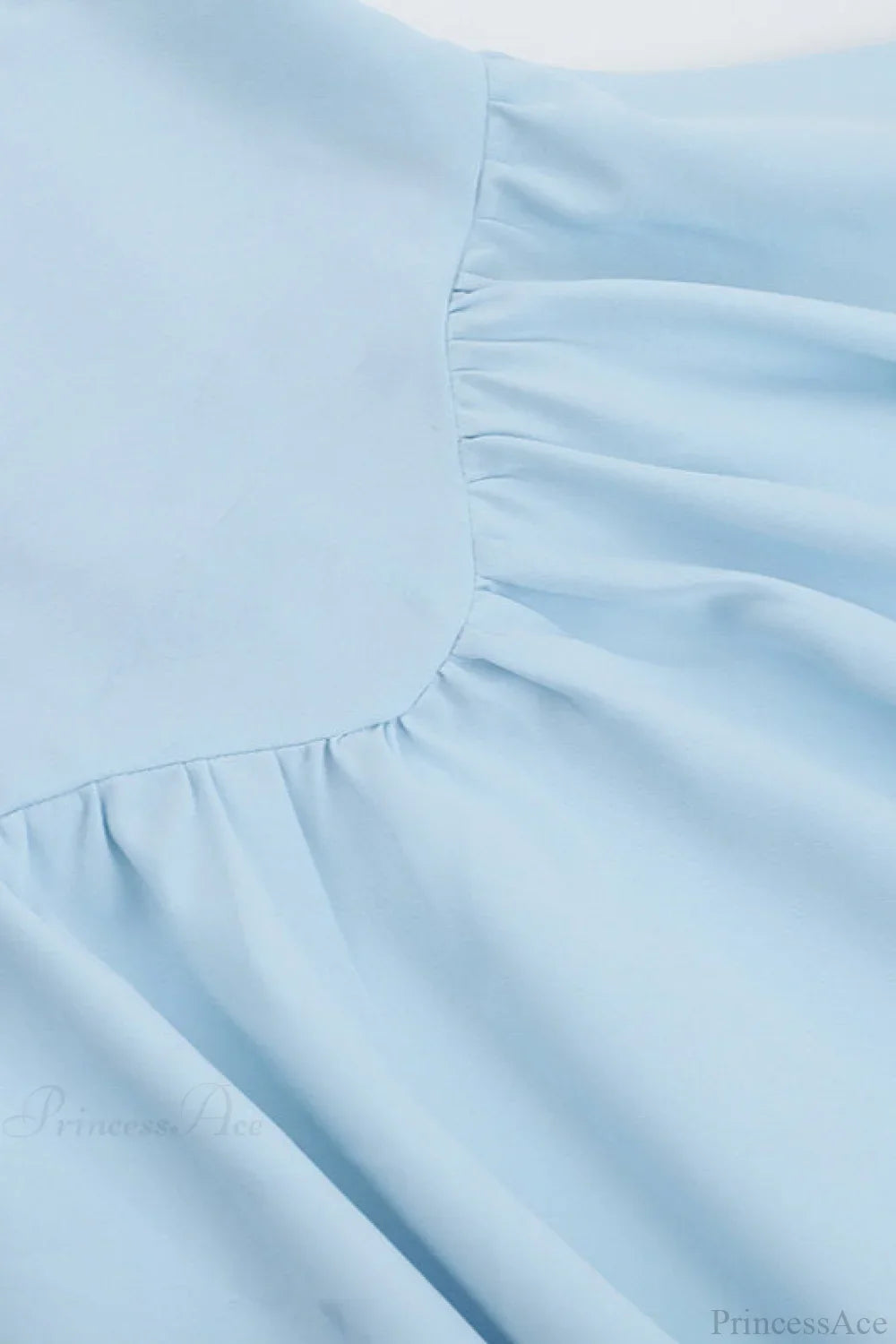 Solid Color A Line Strapless Casual Mini Dress