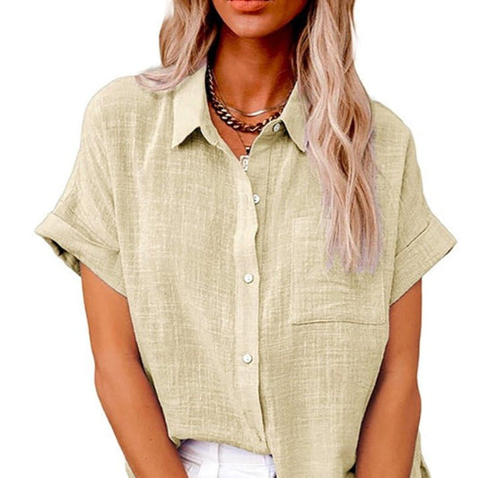 Gimena® | Casual Short Sleeve Blouse