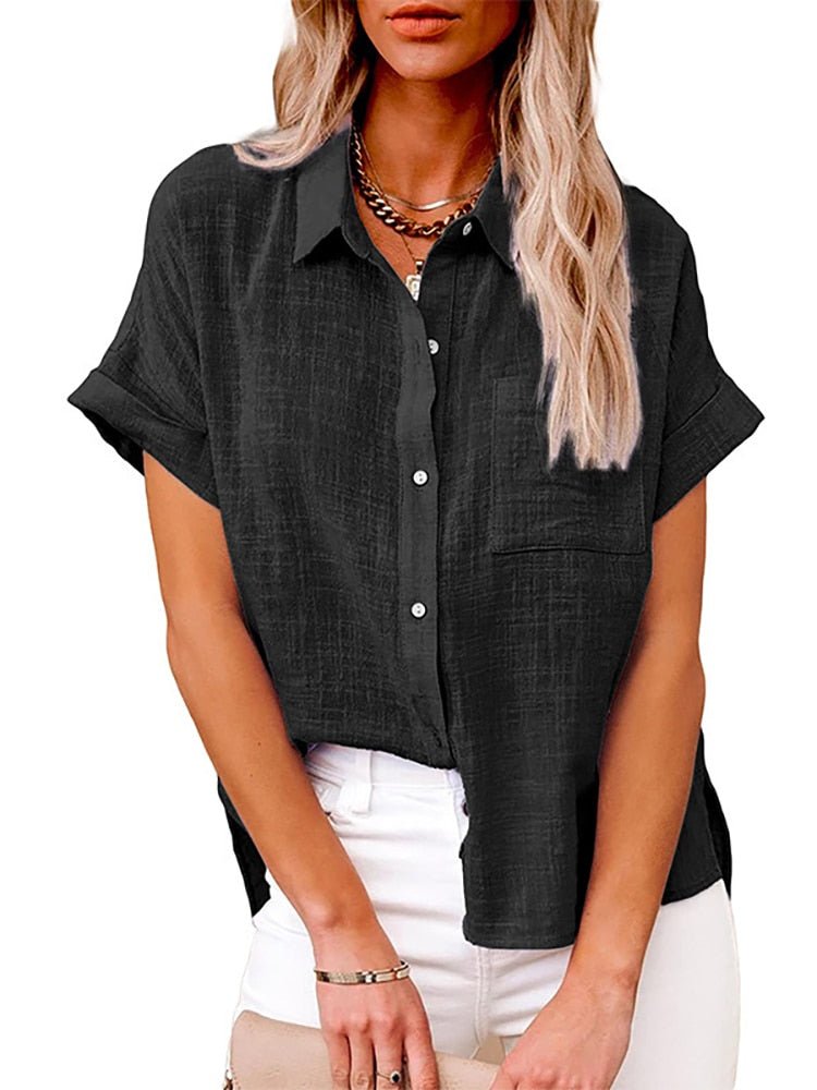 Gimena® | Casual Short Sleeve Blouse