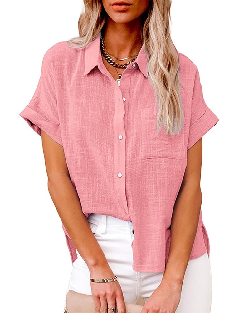 Gimena® | Casual Short Sleeve Blouse