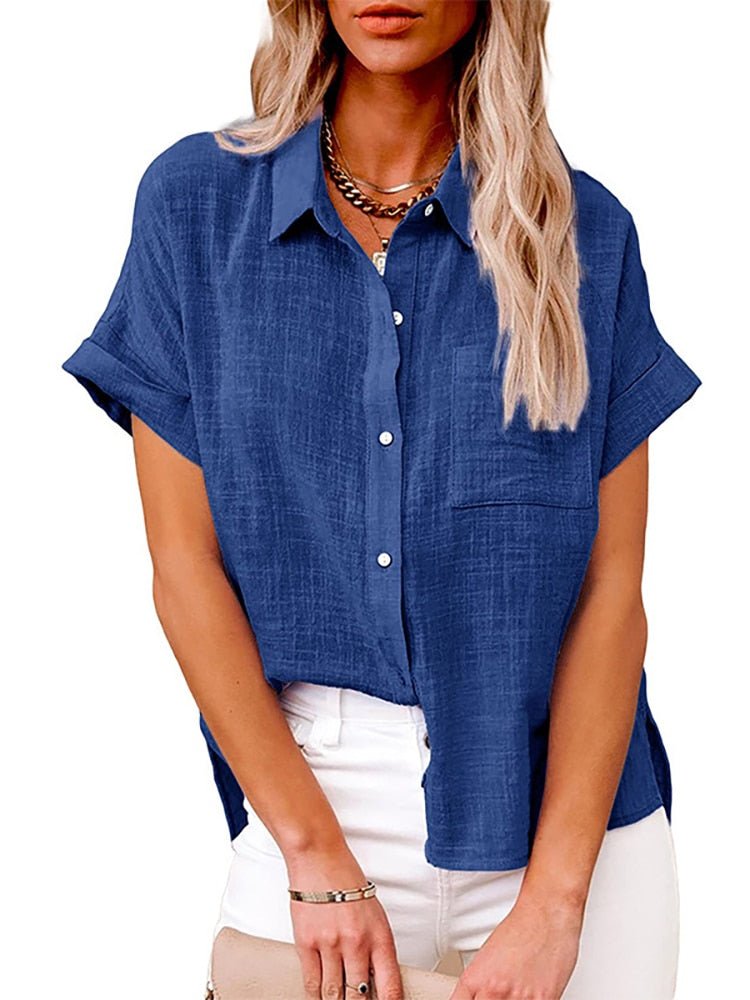 Gimena® | Casual Short Sleeve Blouse