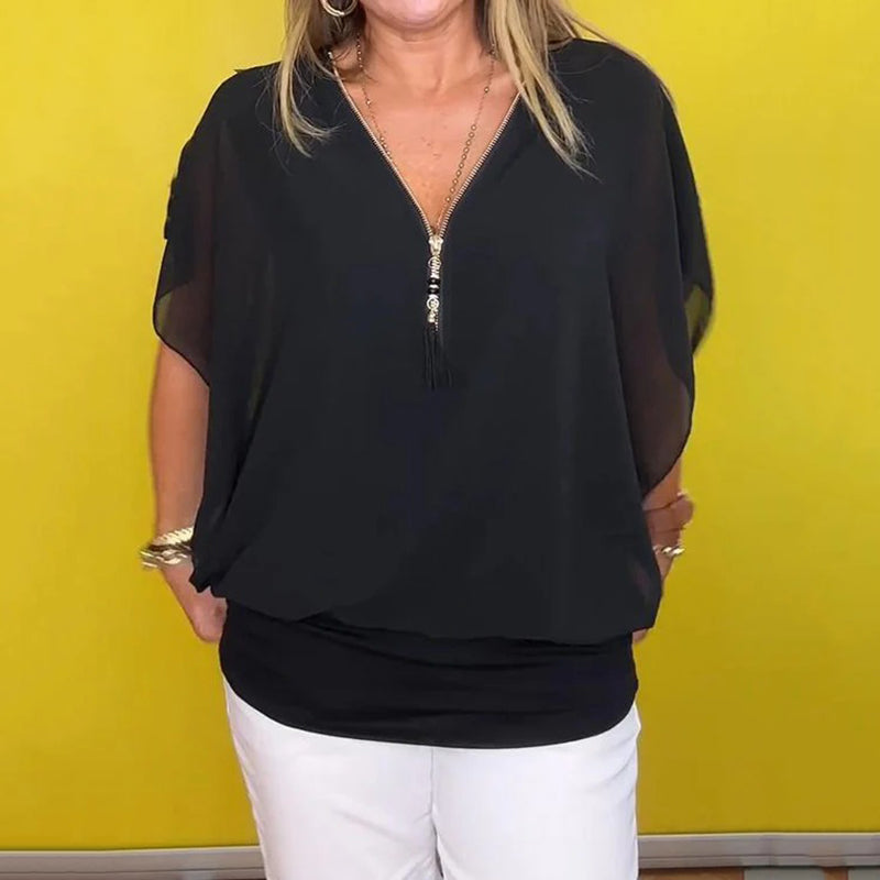 Perla| Timeless and stylish winter blouse
