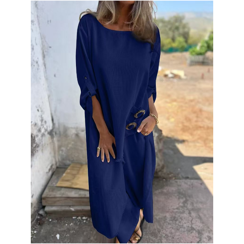 Salomé® | Elegant Cotton And Linen Two-Piece Suit