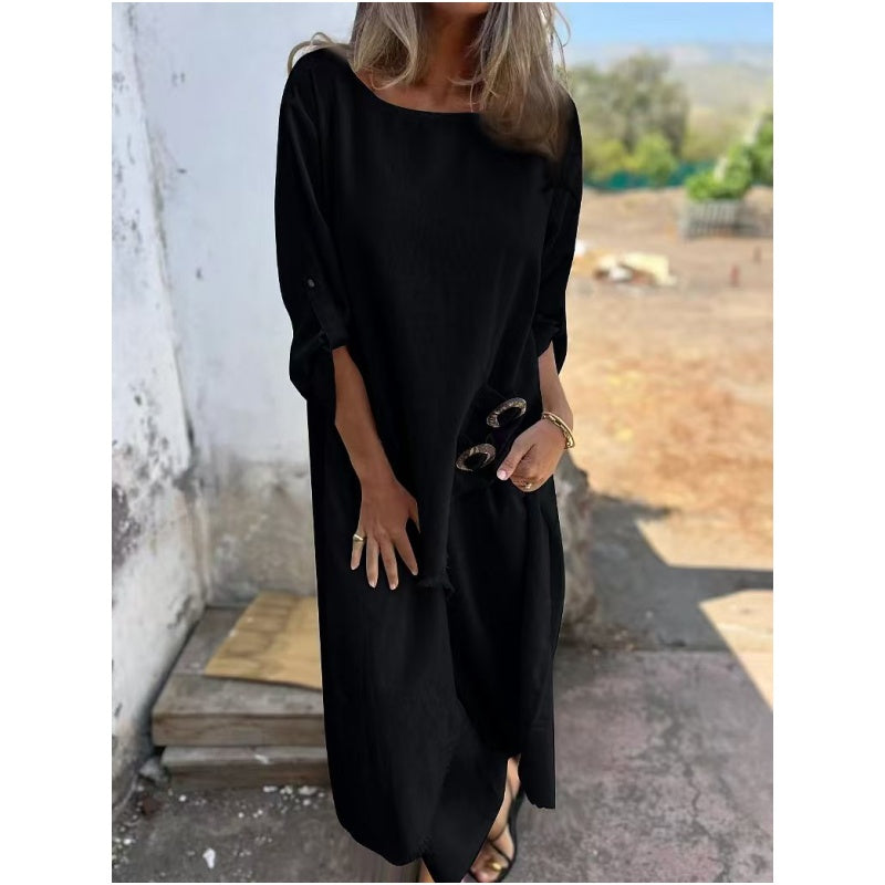 Salomé® | Elegant Cotton And Linen Two-Piece Suit