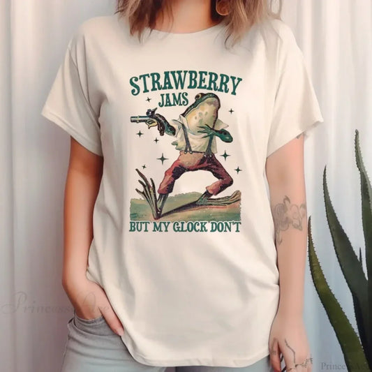 Strawberry Jams Meme T-shirt