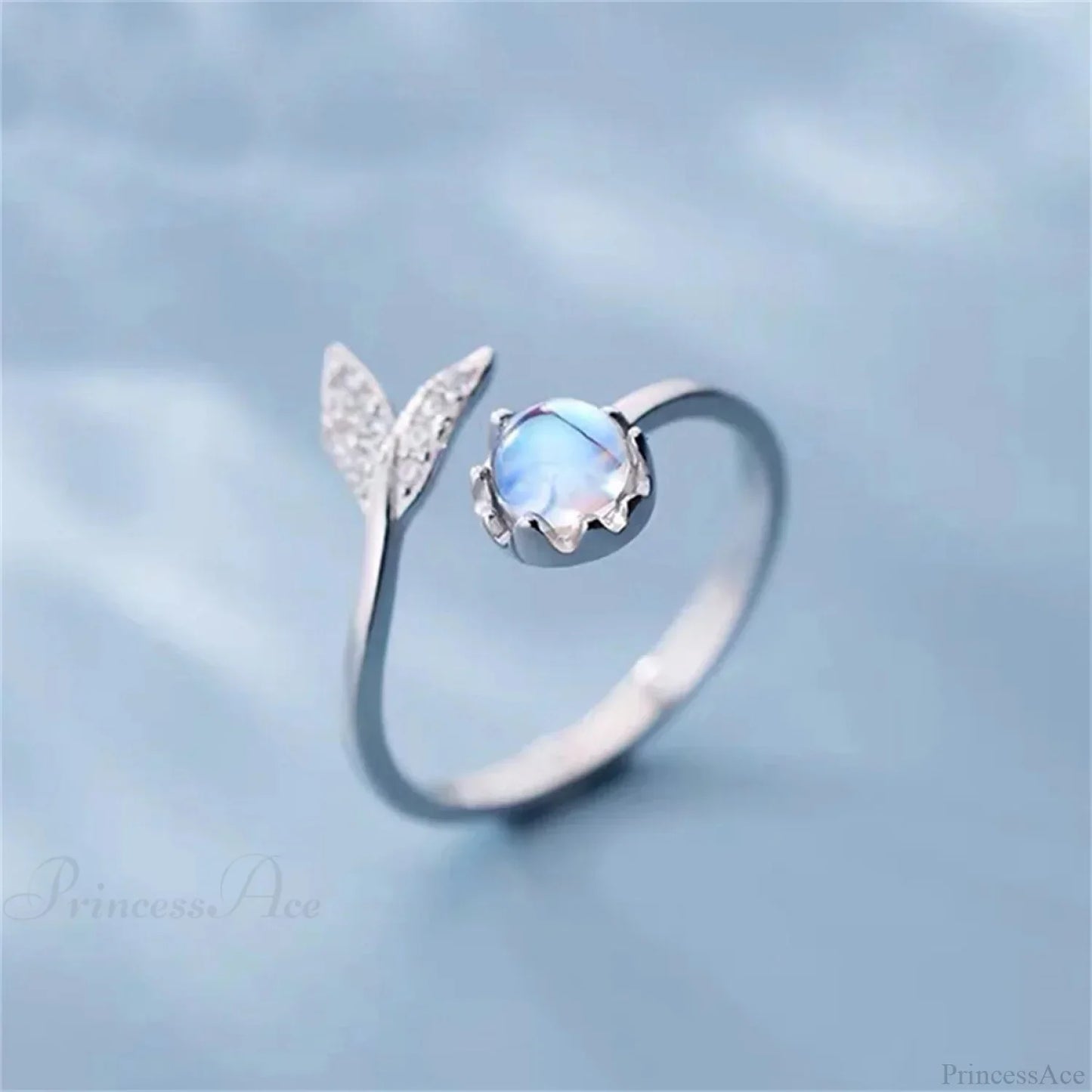 Stylish Silver Simple Gothic Ring