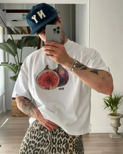 Summer Cherry Graphic T-shirt