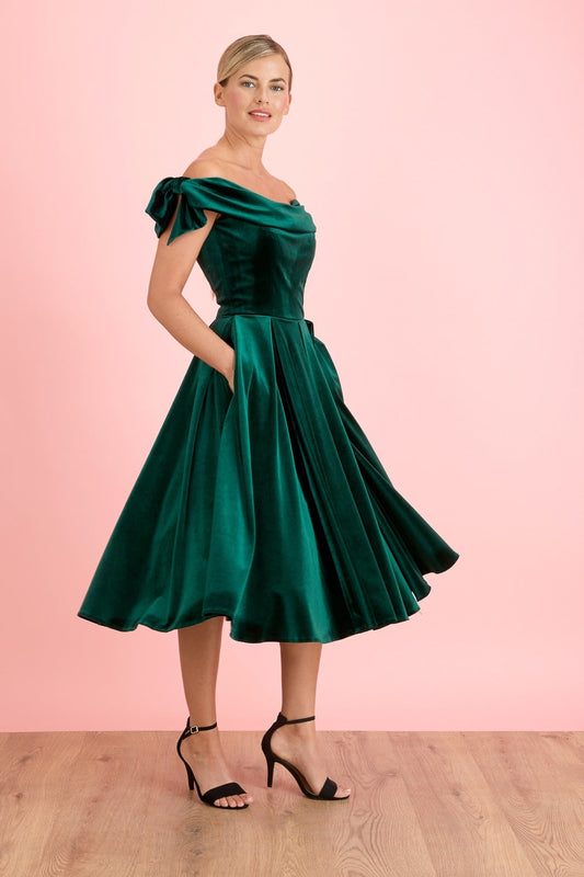 Karen® | Velvet Ball Gown