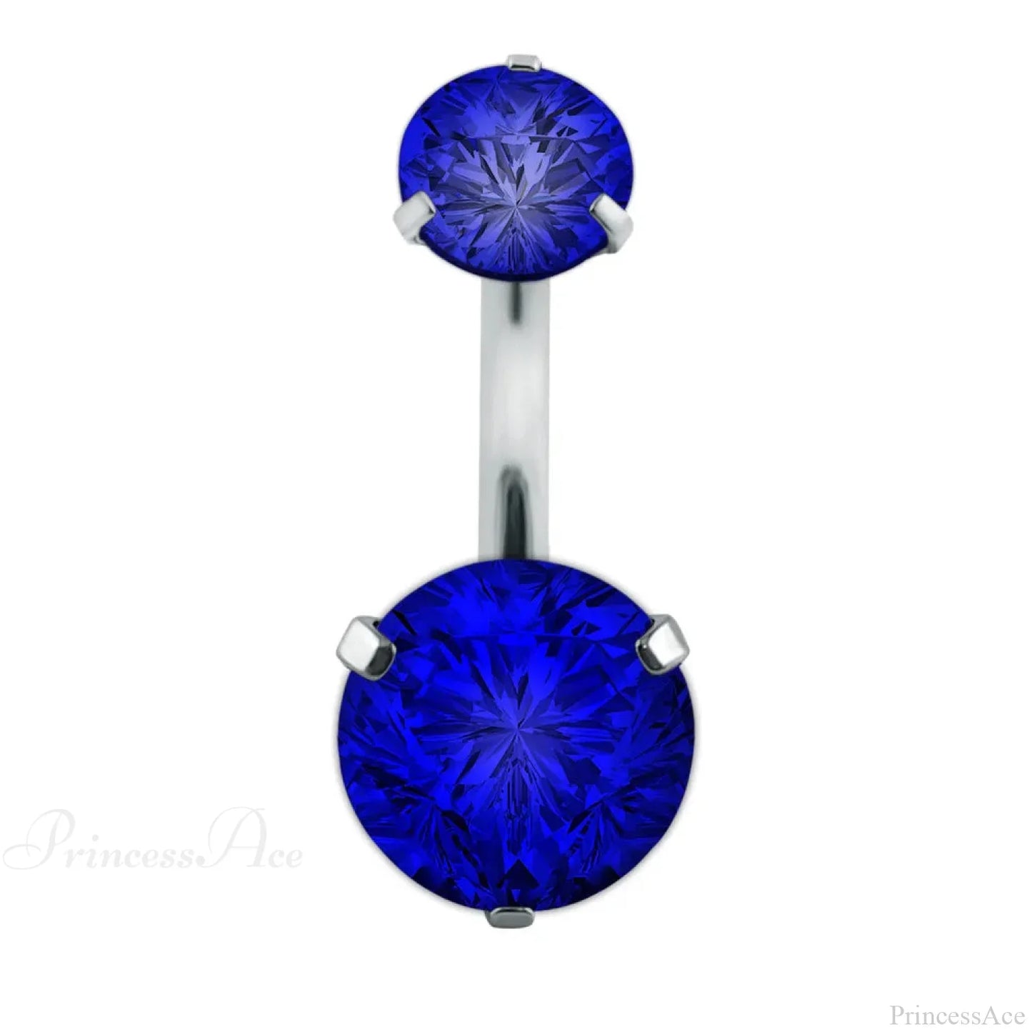 Traditional Zircon Drip Medieval Stomach Ring