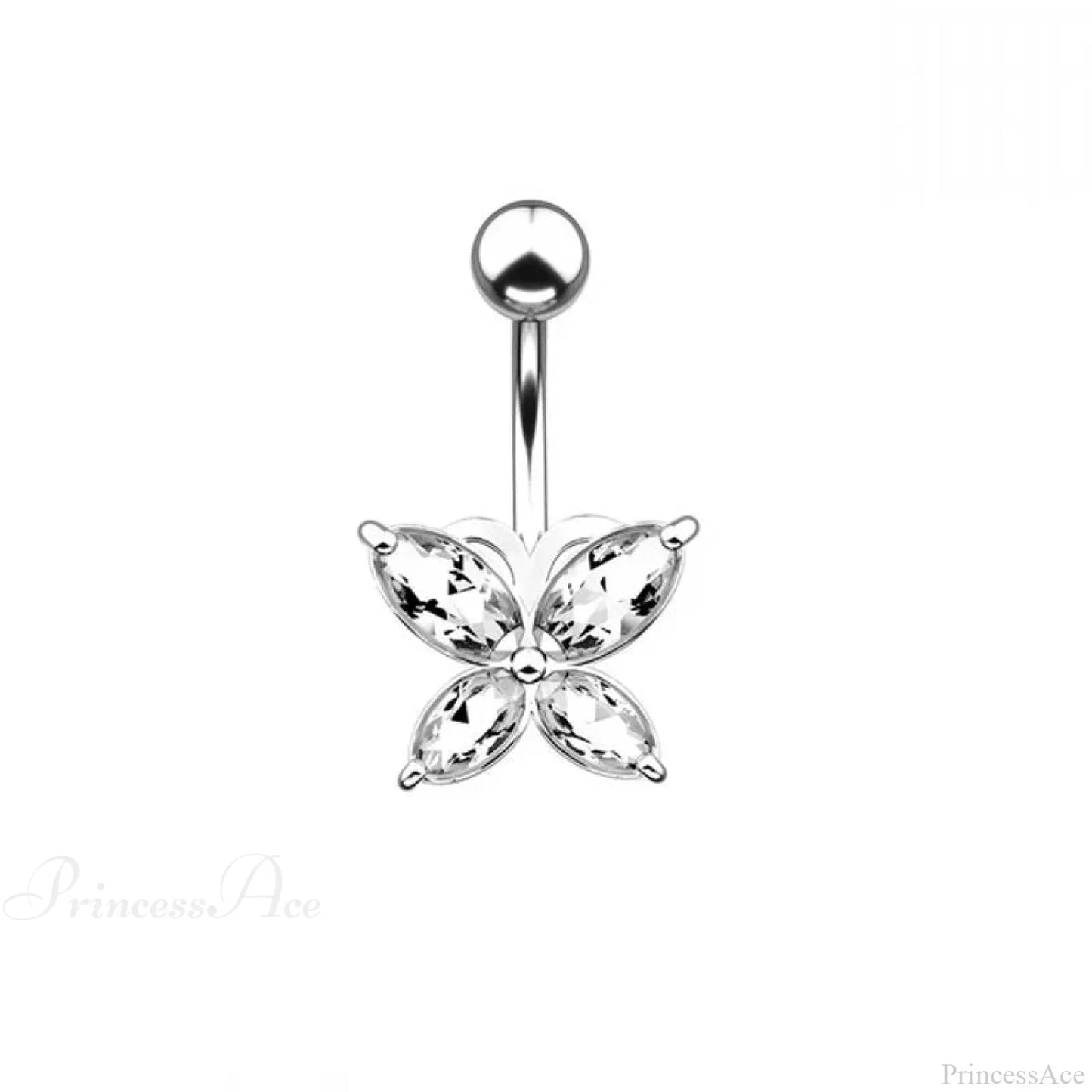 Traditional Zircon Drip Medieval Stomach Ring