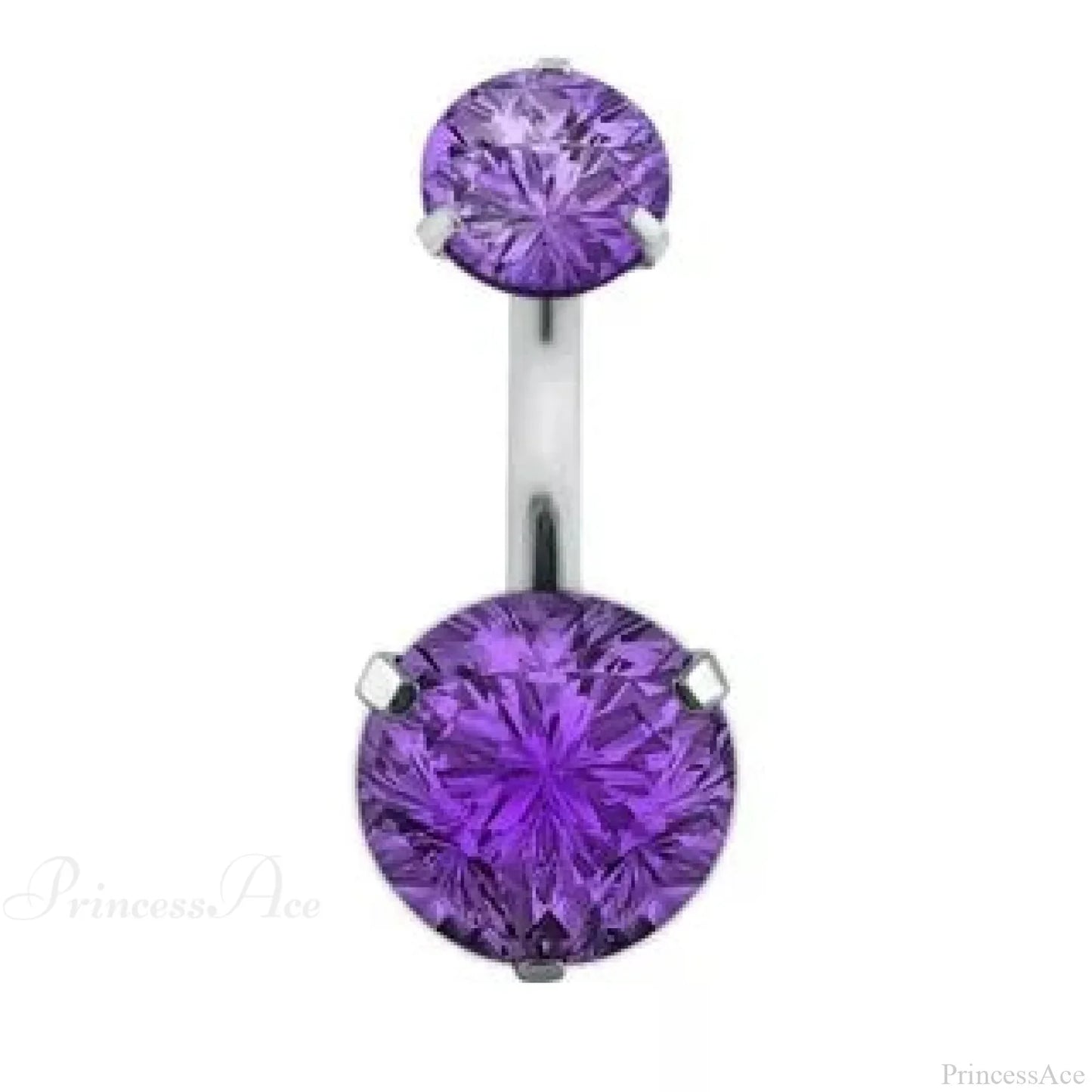 Traditional Zircon Drip Medieval Stomach Ring