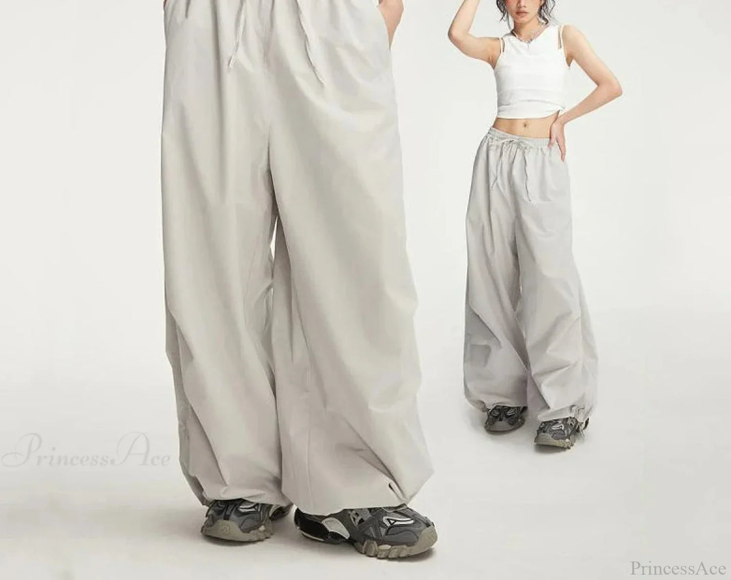 Trendy Loose Workwear Cargo Pants